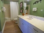 Guest Bedroom Bath With Private And Hall Entry